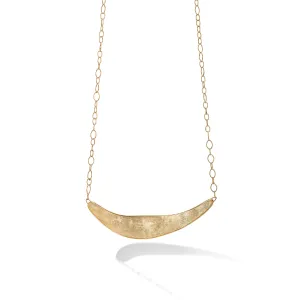 Marco Bicego 18K Yellow Gold Lunaria Bar Necklace