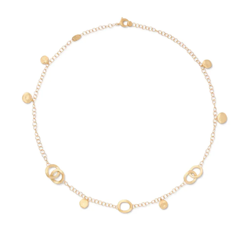 Marco Bicego Jaipur Collection 18K Yellow Gold Charm Short Necklace