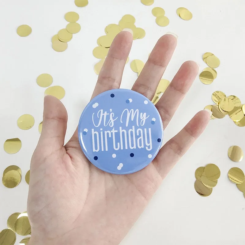 Minimalist Letter Iron Brooches 1 Piece