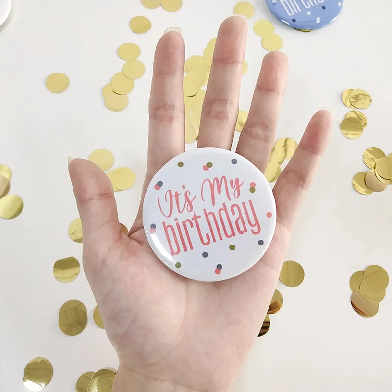 Minimalist Letter Iron Brooches 1 Piece
