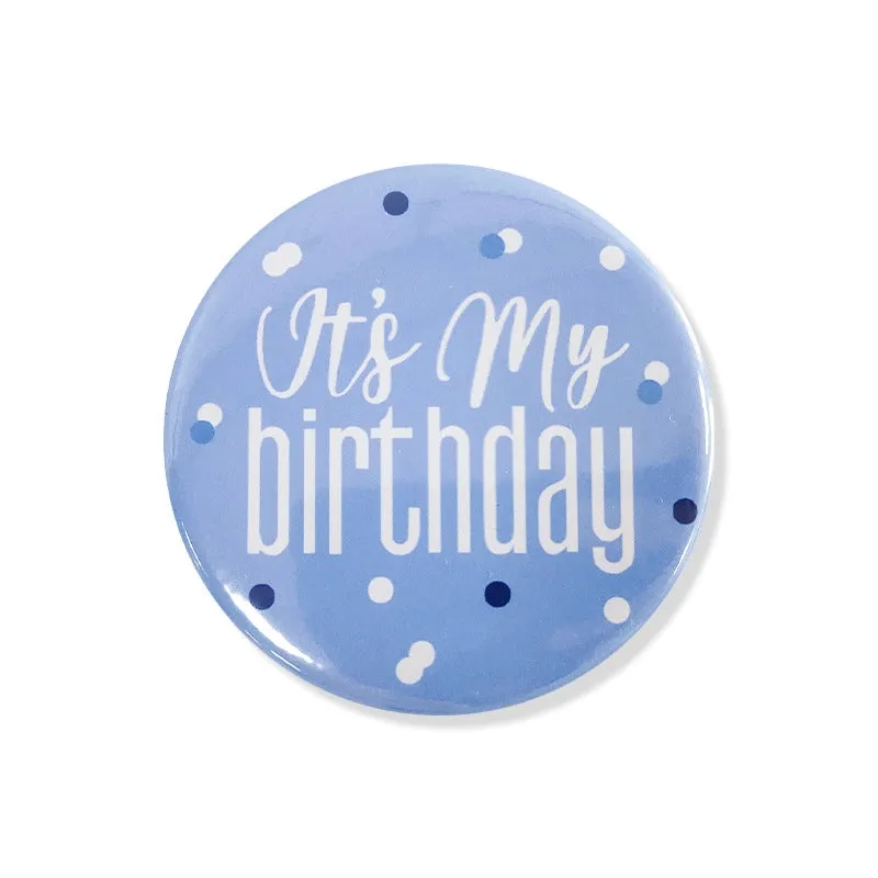 Minimalist Letter Iron Brooches 1 Piece