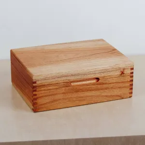 Modern Watch Box Organizer - Solid Cedar Wood