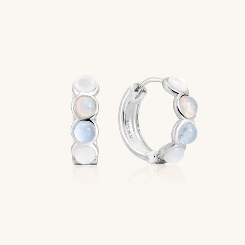 Monet Morning Hoop Earrings