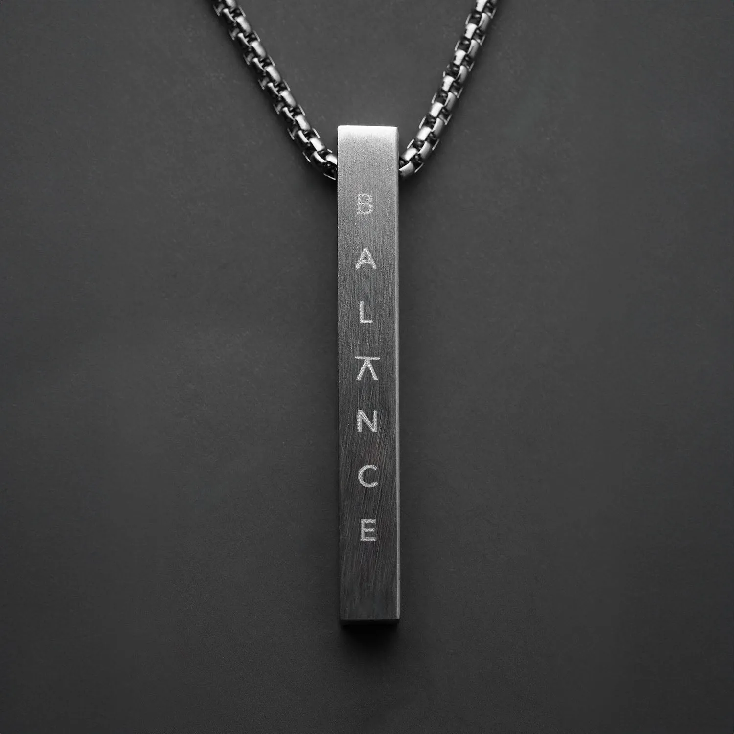 Motivational Bar Necklace