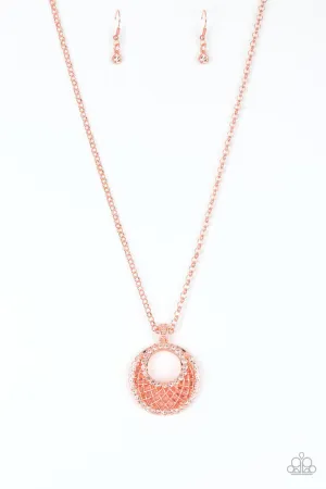 Net Worth Copper Paparazzi Necklace
