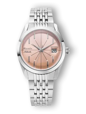 Nivada Grenchen Antarctic Spider Salmon Men's Automatic Watch