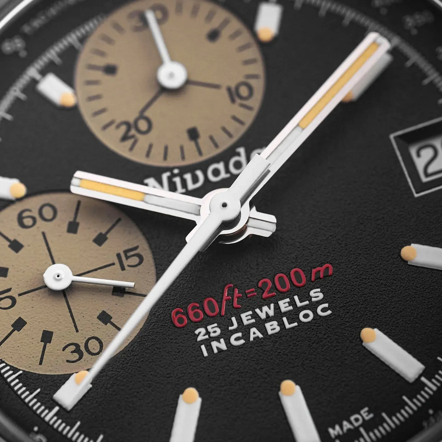 Nivada Grenchen Chronosport Yellow Automatic – 77001A01