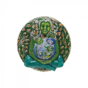 Oberon Zell Gaia Silver Pin TBC034