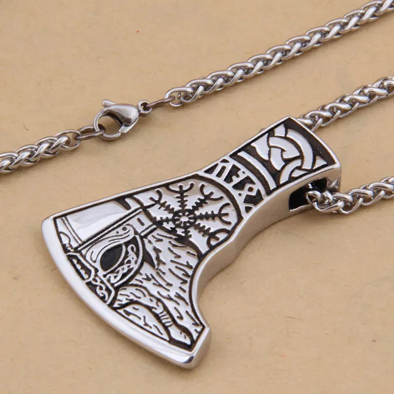 Odin Axe Necklace