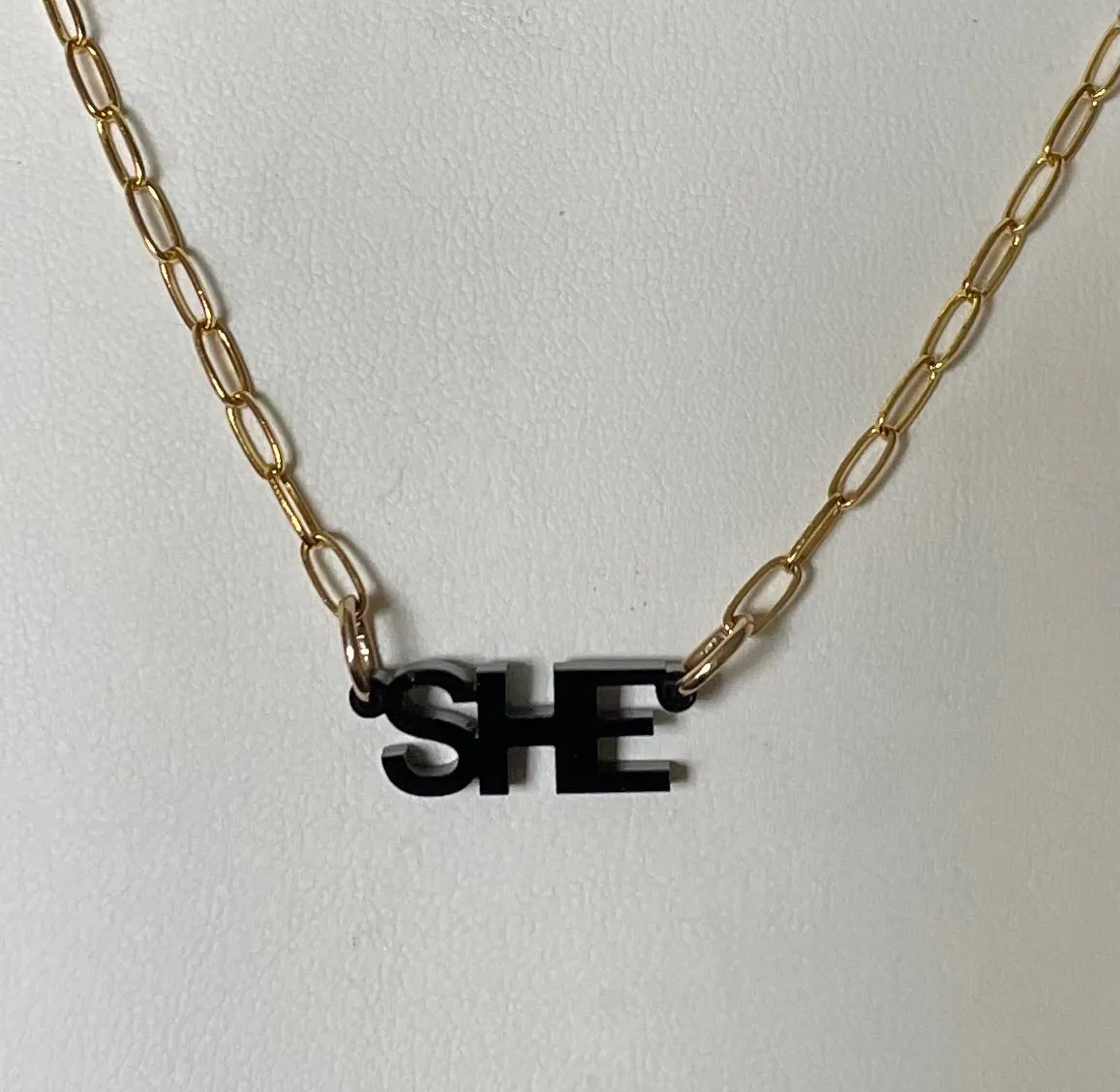 Olivia Nameplate Necklace