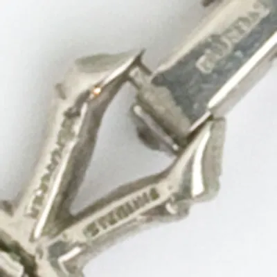 Onyx, Diamanté & Sterling Wachenheimer Bros. Bracelet