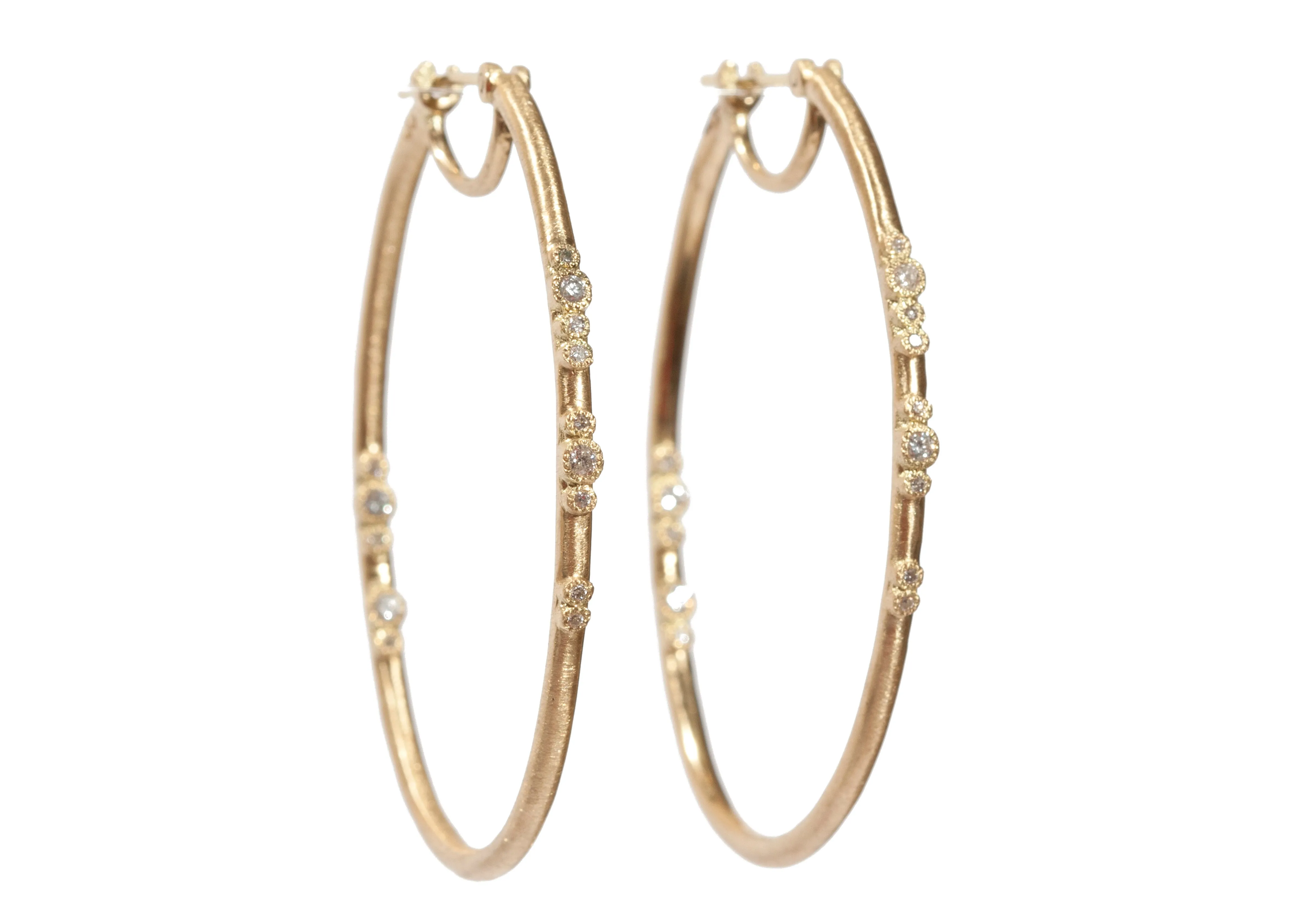 Oval Hoop Earrings