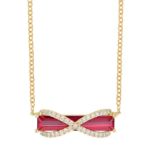 Padparadscha Necklace