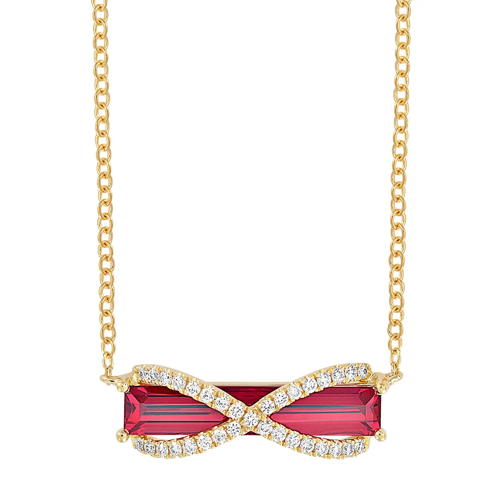 Padparadscha Necklace