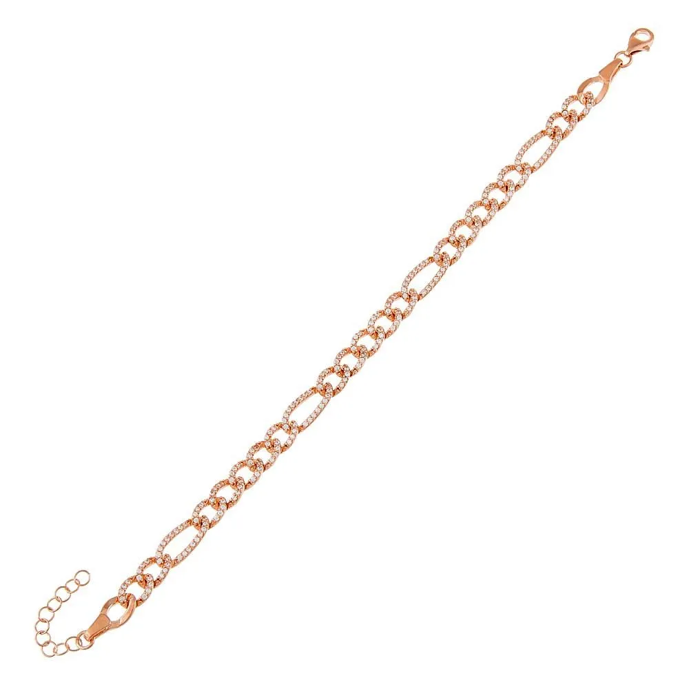 Pavé Figaro Bracelet