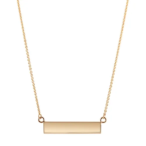 Personalized Bar Necklace