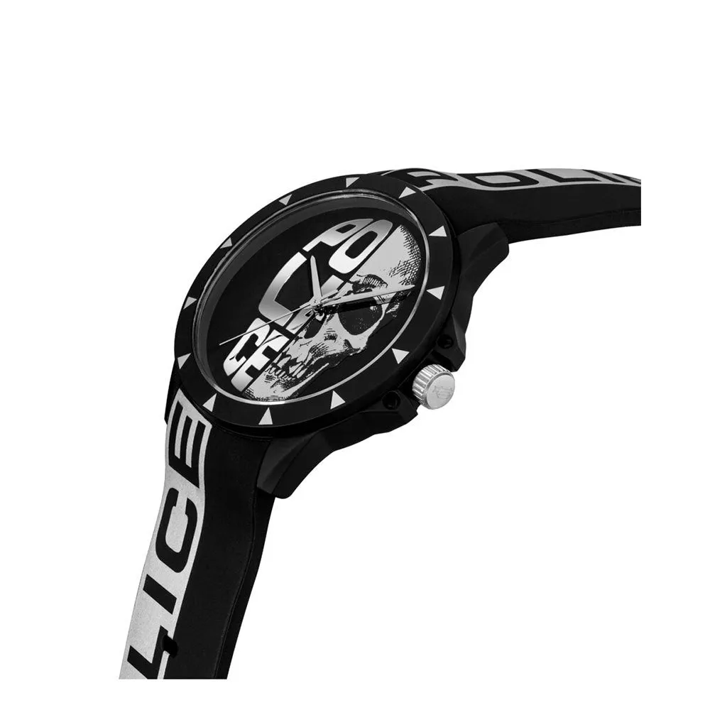 Police Sketch Silicone Strap PEWUM2119562