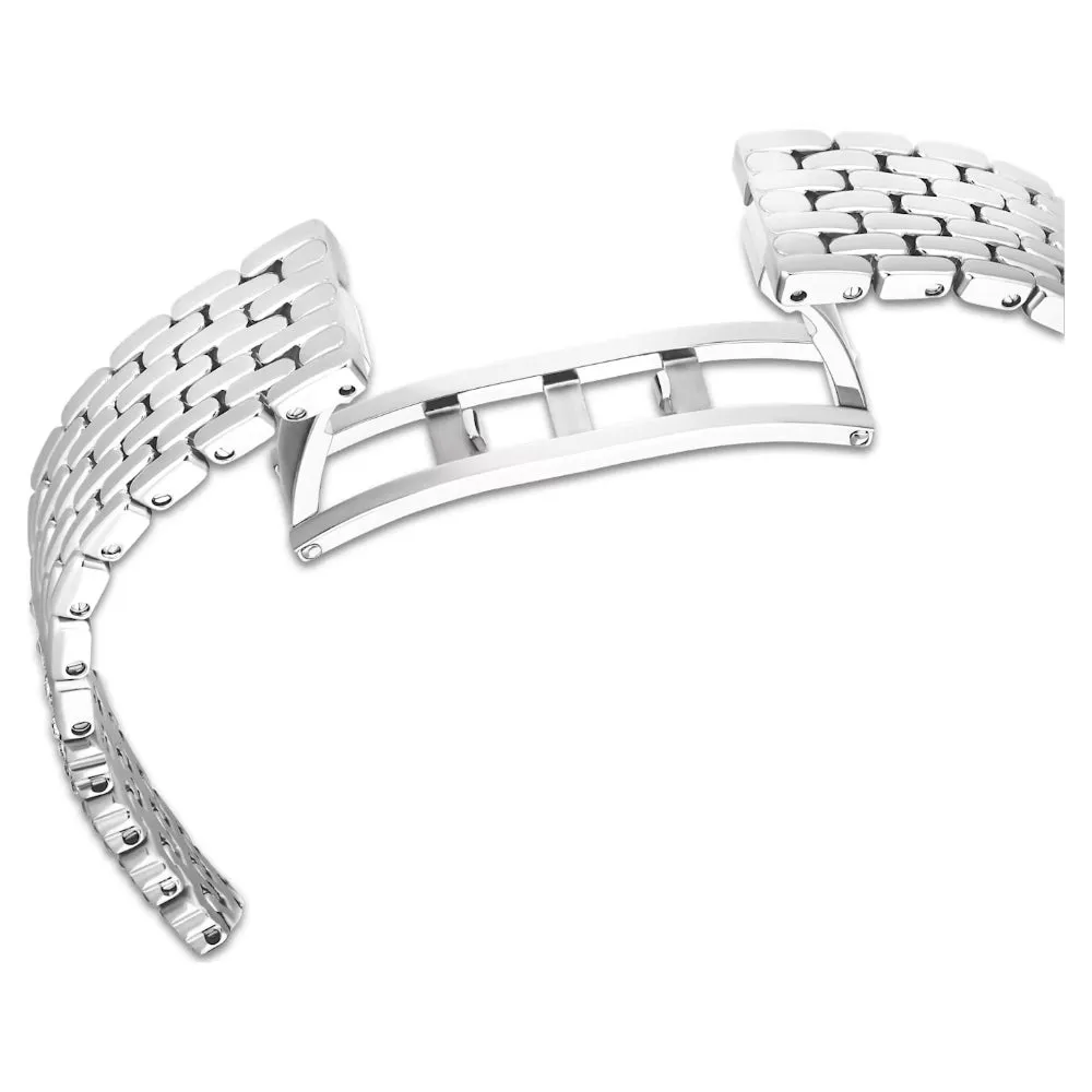 "Swarovski Attract watch Swiss Made, Full pavé, Stainless steel"