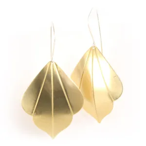 Recast Leafy Deco earrings