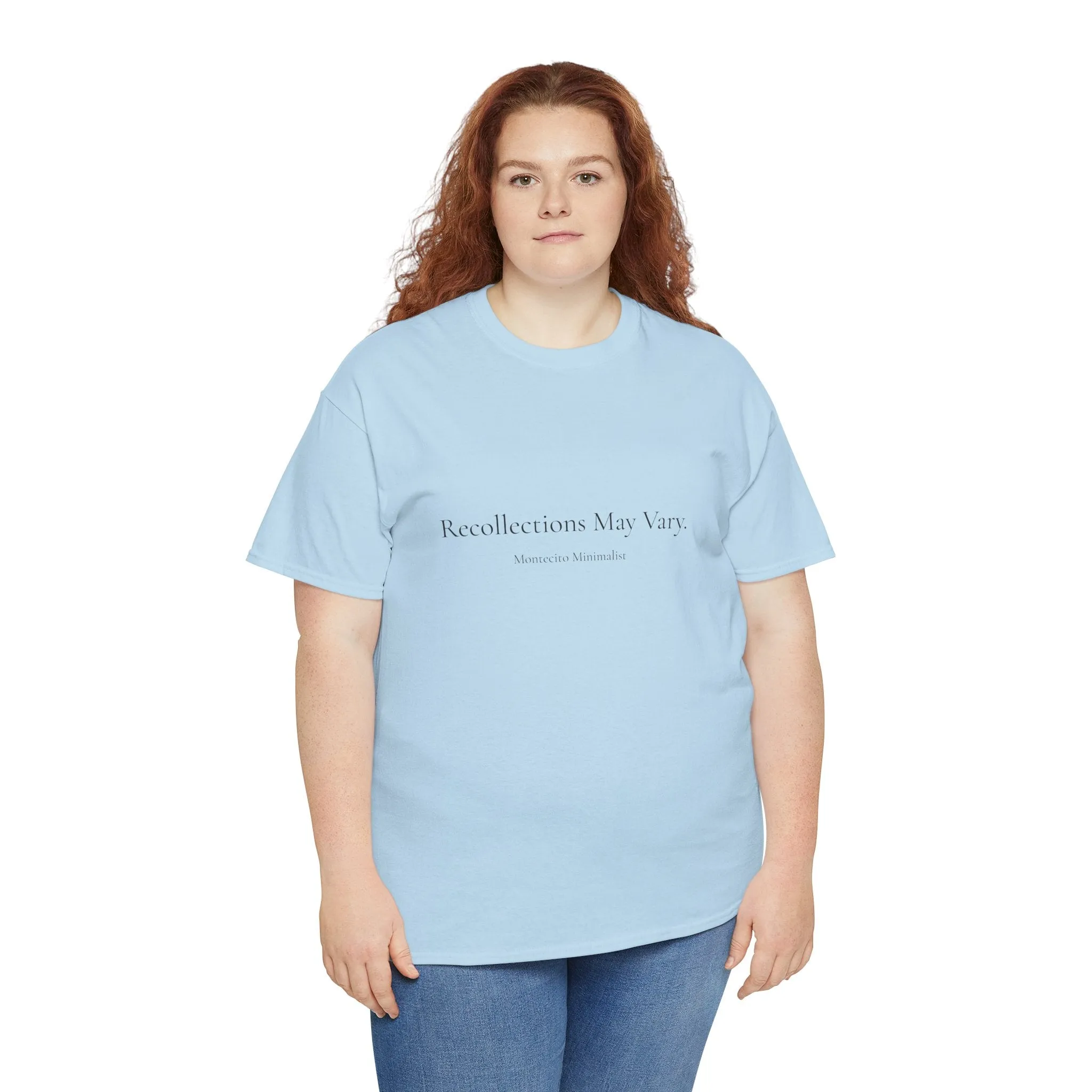 Recollections May Vary Unisex Cotton Tee (Printed & Shipped from Australia- US Option Available!)