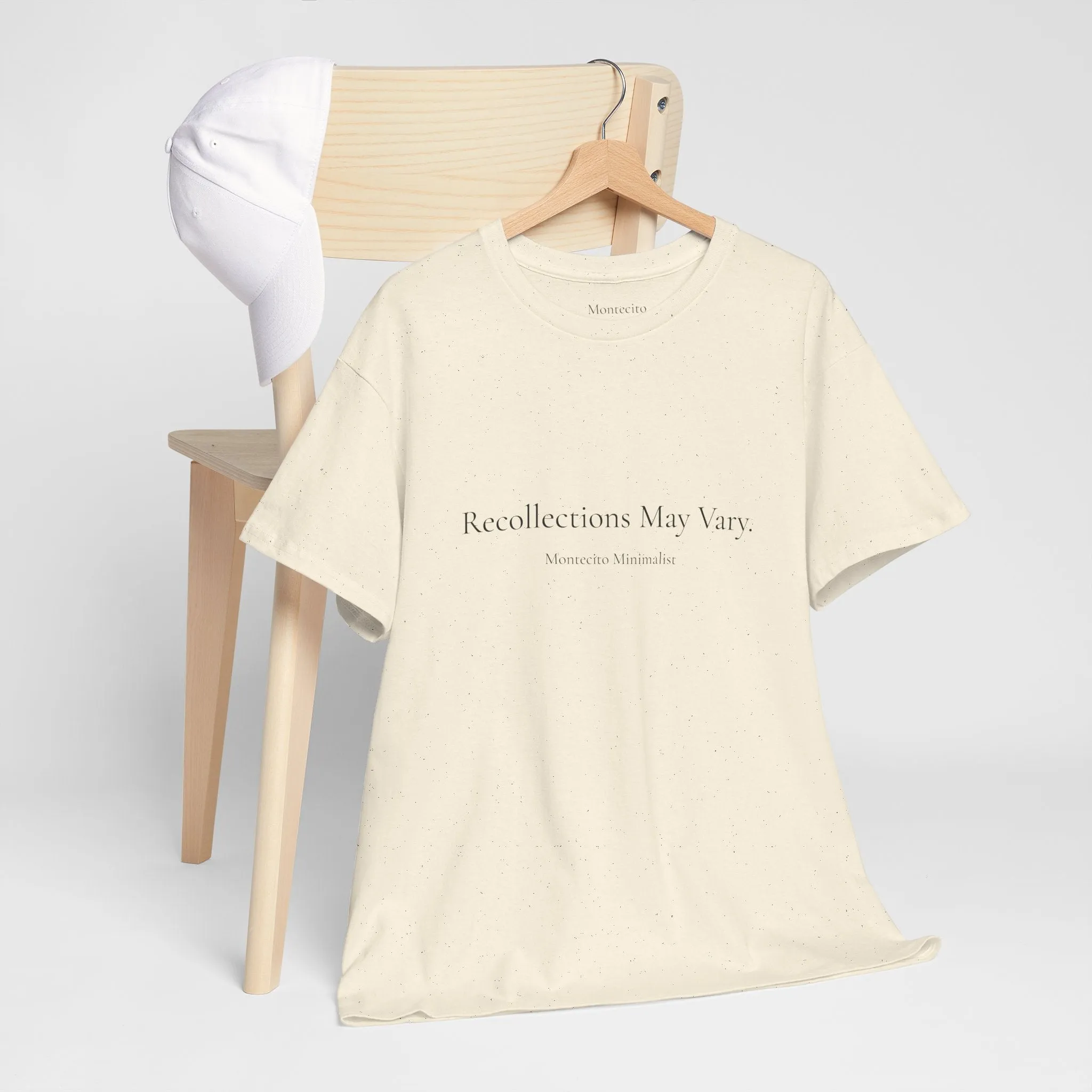 Recollections May Vary Unisex Cotton Tee (Printed & Shipped from Australia- US Option Available!)