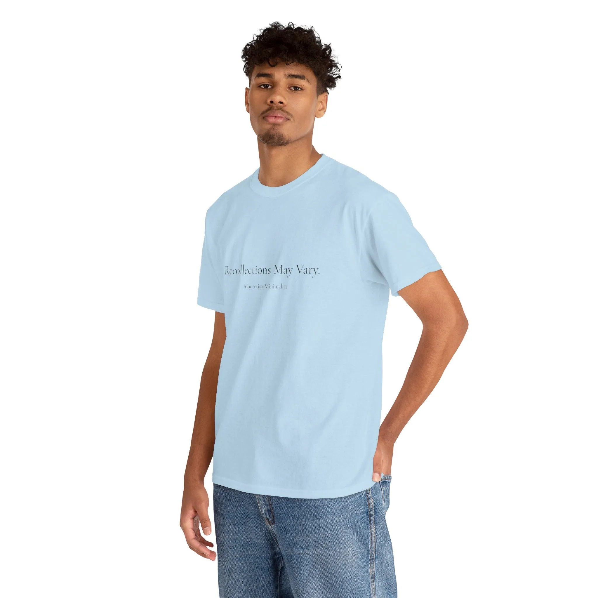 Recollections May Vary Unisex Cotton Tee (Printed & Shipped from Australia- US Option Available!)