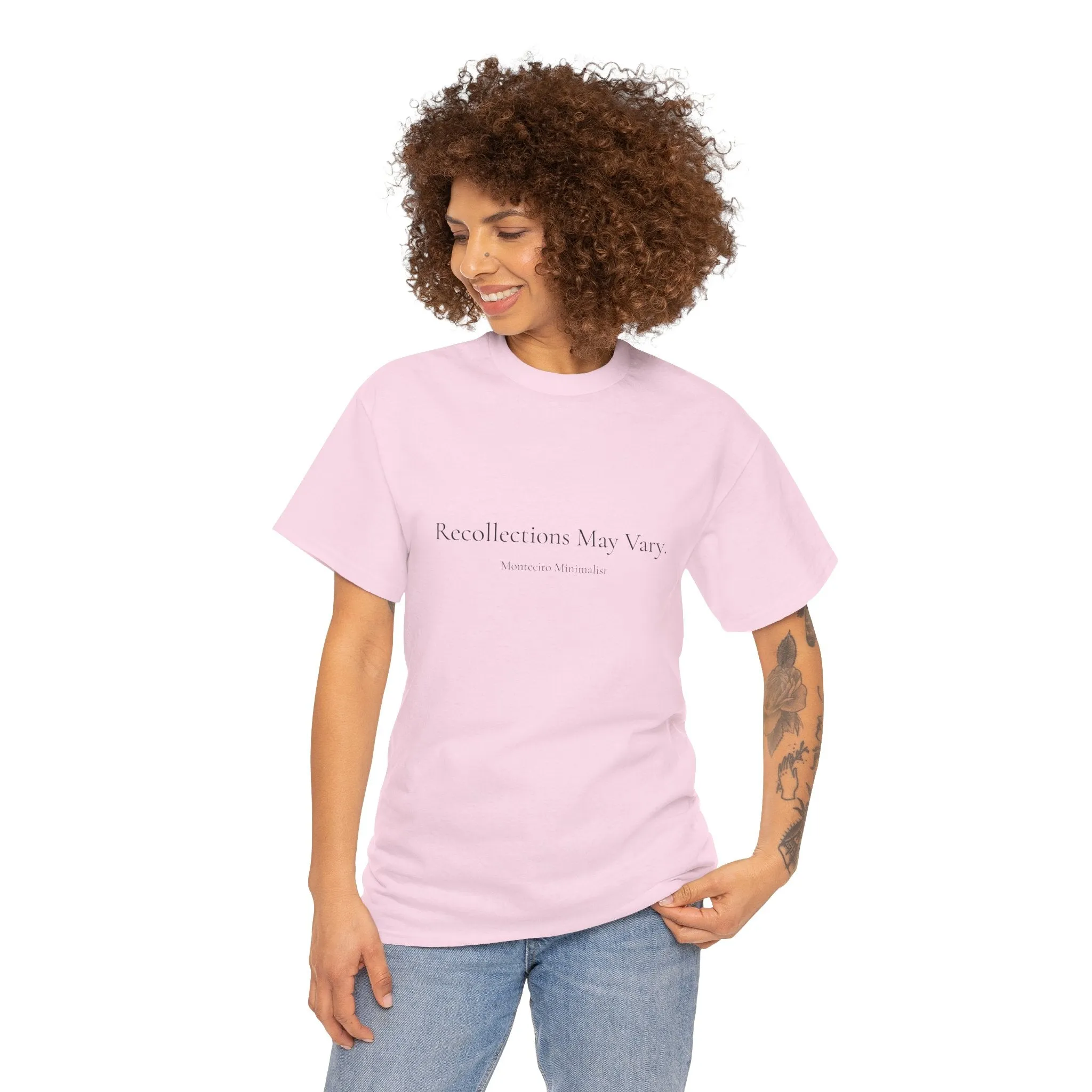 Recollections May Vary Unisex Cotton Tee (Printed & Shipped from Australia- US Option Available!)