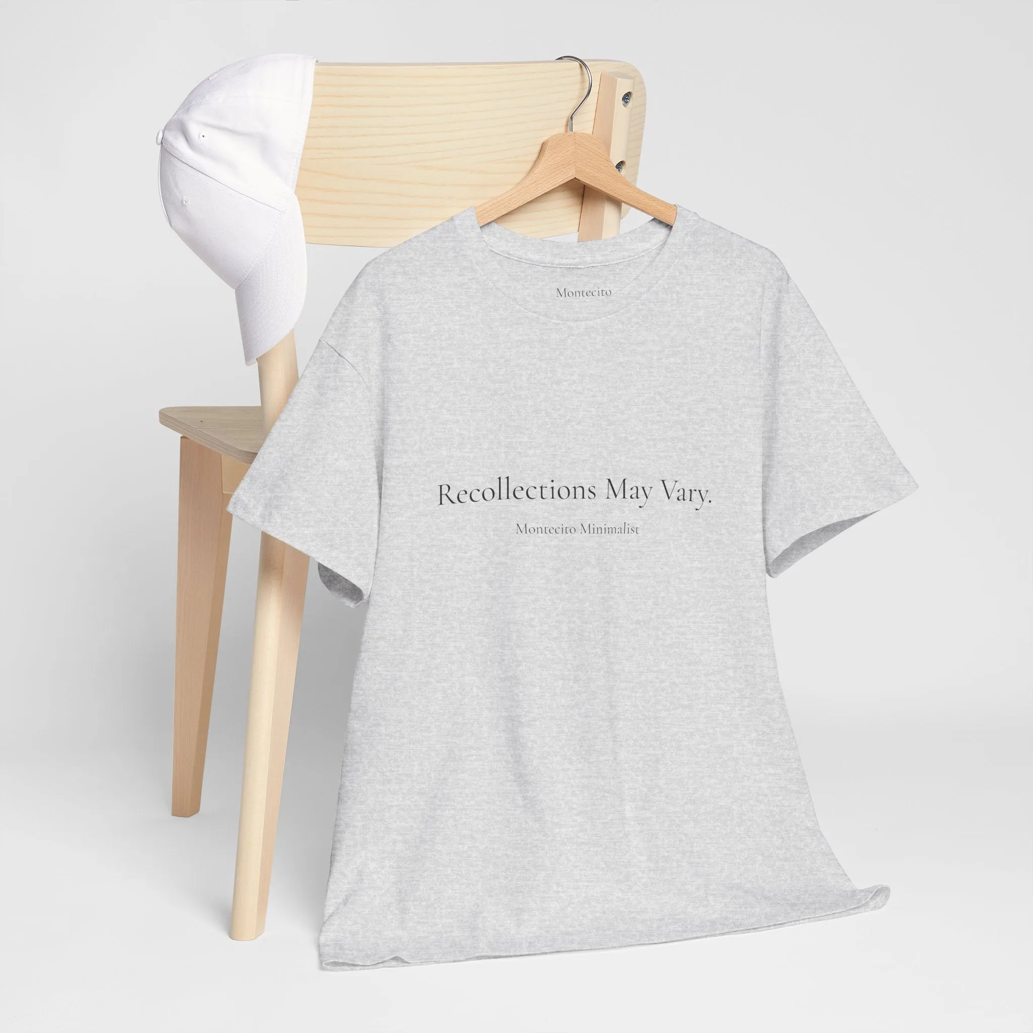 Recollections May Vary Unisex Cotton Tee (Printed & Shipped from Australia- US Option Available!)