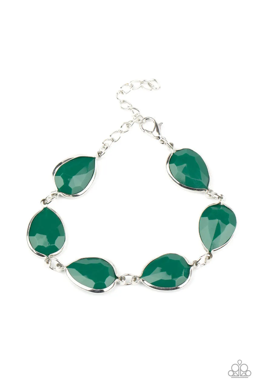 REIGNy Days Green Paparazzi Bracelet