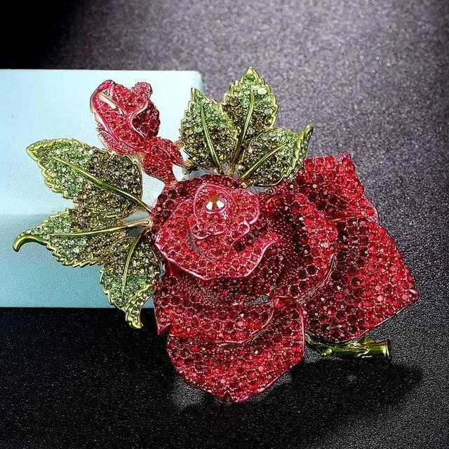 Rose Flower Brooch pins