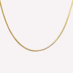 ROUND SNAKE CHAIN NECKLACE