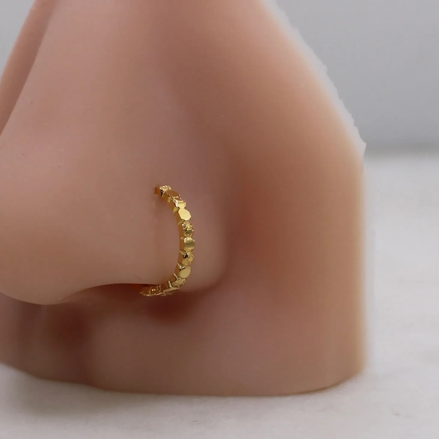Shiny Thin Hoop