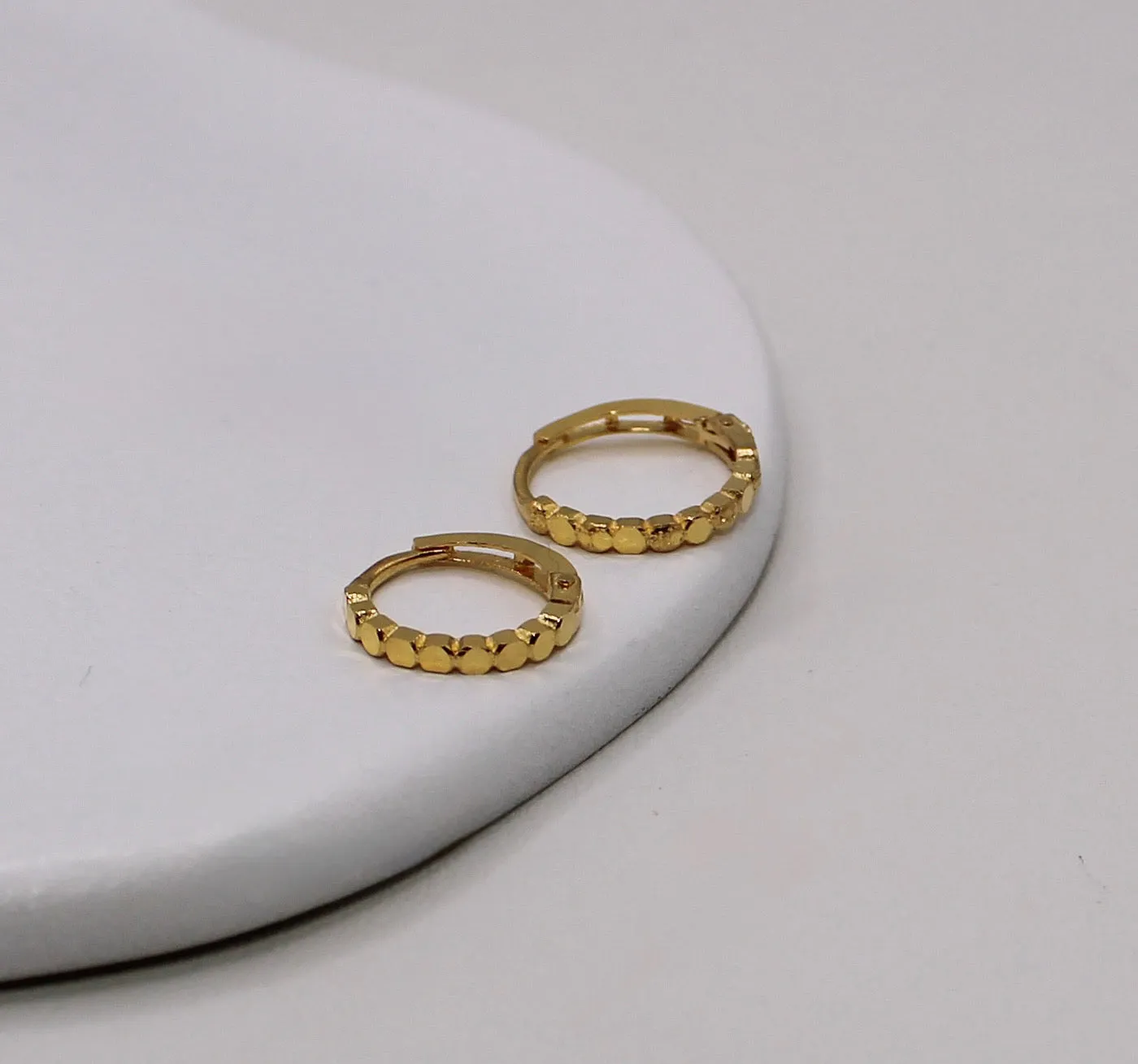 Shiny Thin Hoop
