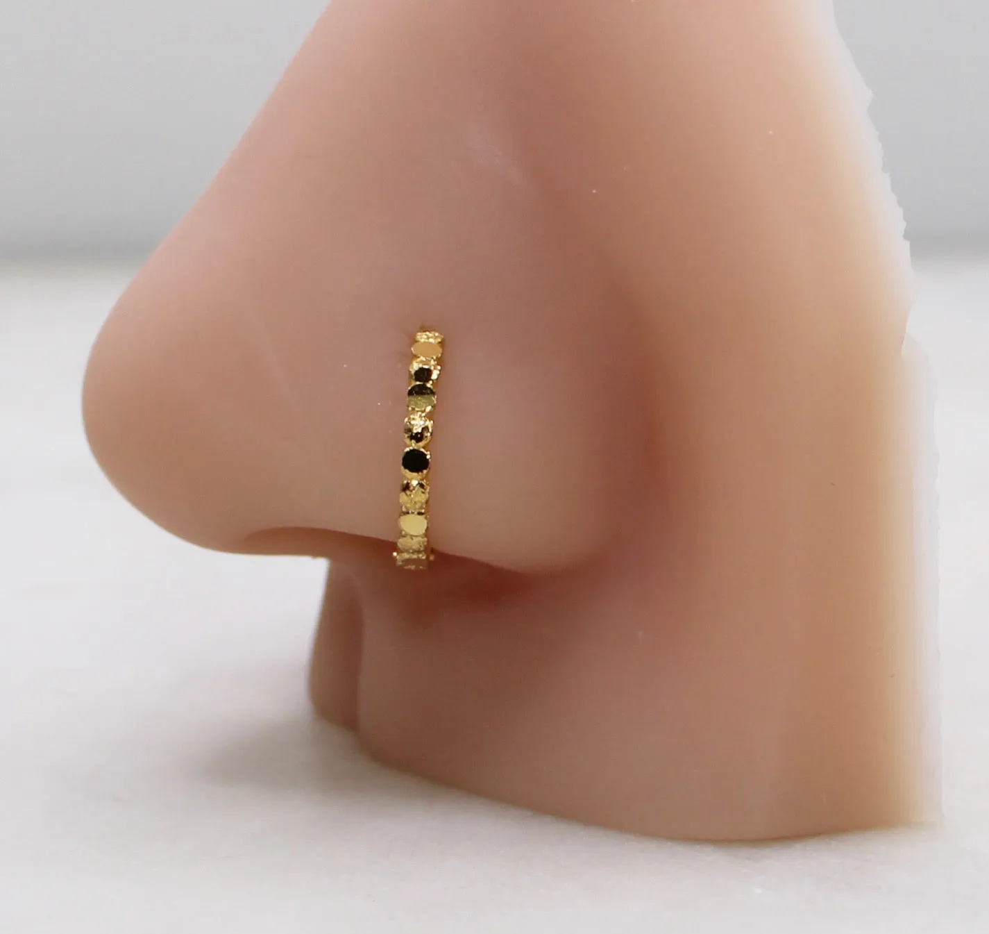 Shiny Thin Hoop