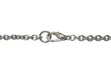 Silver Toned Egyption King Tutankhamun Pendant Necklace