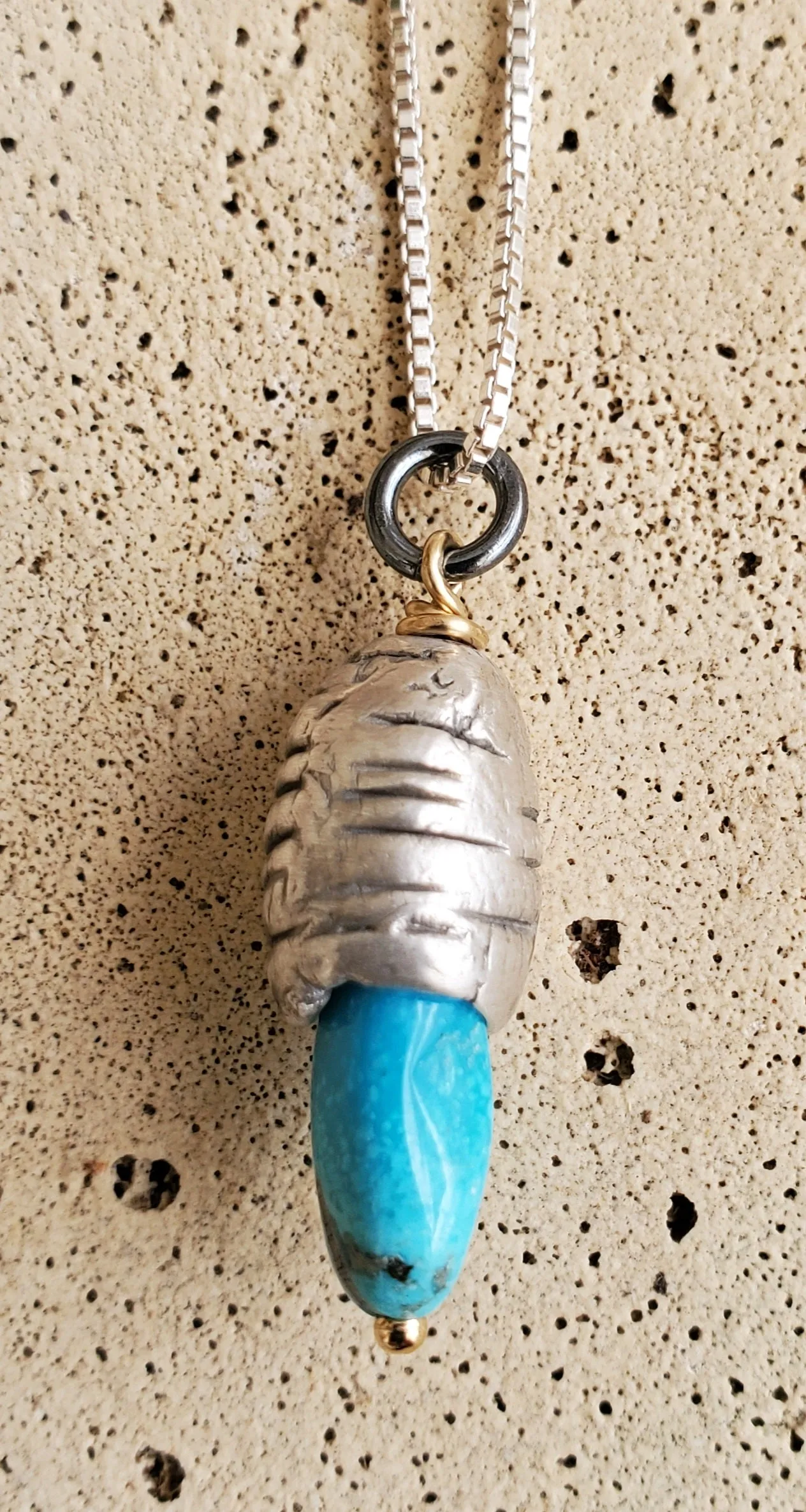 Simon & LuLu Fine Silver & TQ Nk