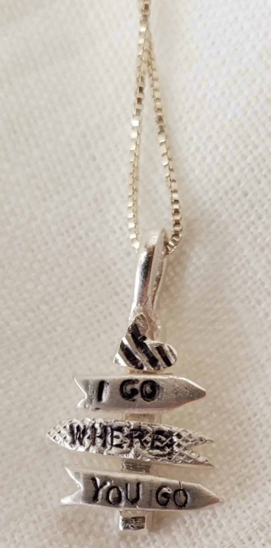 Simon & LuLu I Go Where You Go Pendant