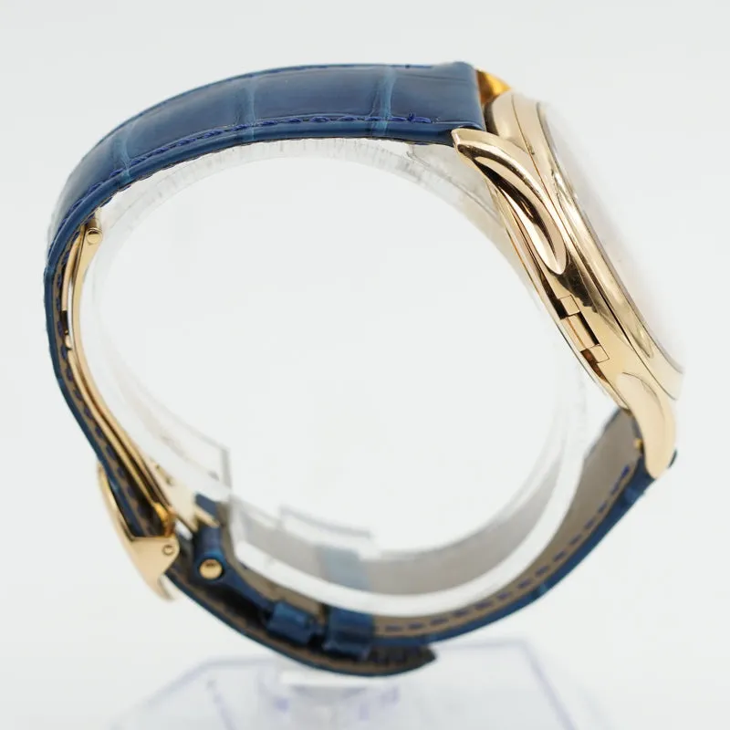 SOLD - 7/10/24 - Patek Philippe 5277R-001 Calatrava Date Rose Gold 18k B&P 2015