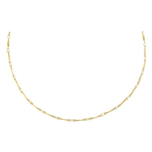 Solid Flat Bar Chain Choker