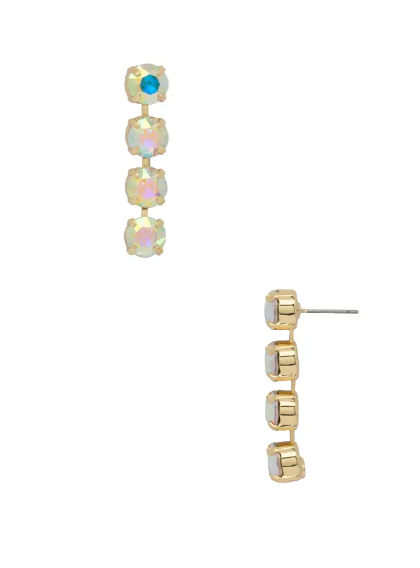Sorrelli Matilda Dangle Earrings - Crystal Aurora Borealis
