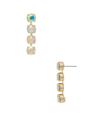 Sorrelli Matilda Dangle Earrings - Crystal Aurora Borealis