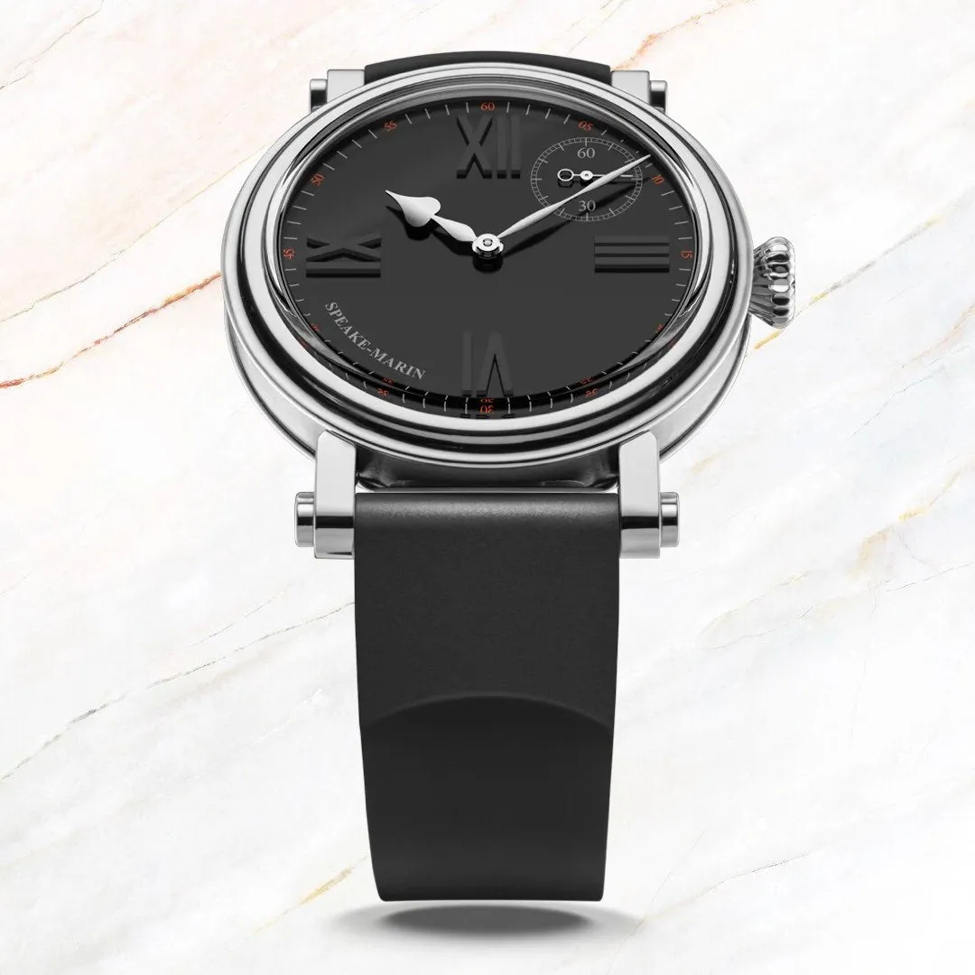 Speake-Marin Academic Black Tie 38mm (Special Order)