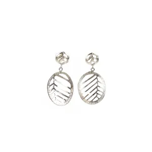 Stacy Rodgers Mea Bright Hex & Oval Dangle Earrings