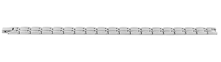Stainless Steel Bricks Link Bracelet