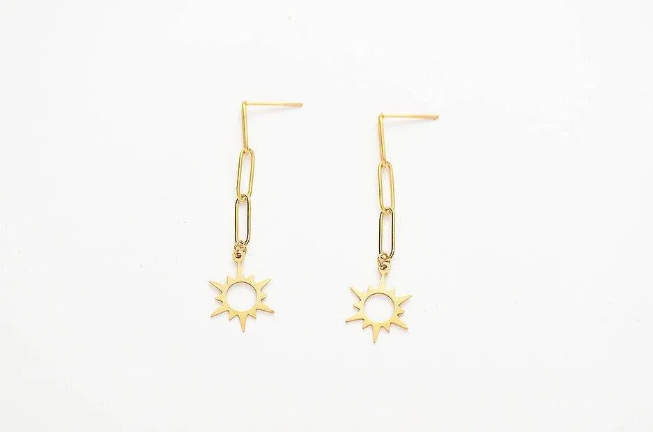 Star Dangle Earrings