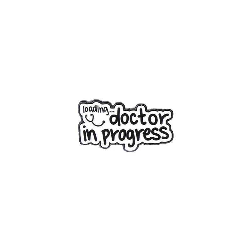 Stethoscope Enamel Brooch Pins