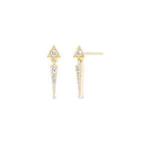 Summit Triangle Dangle Earrings