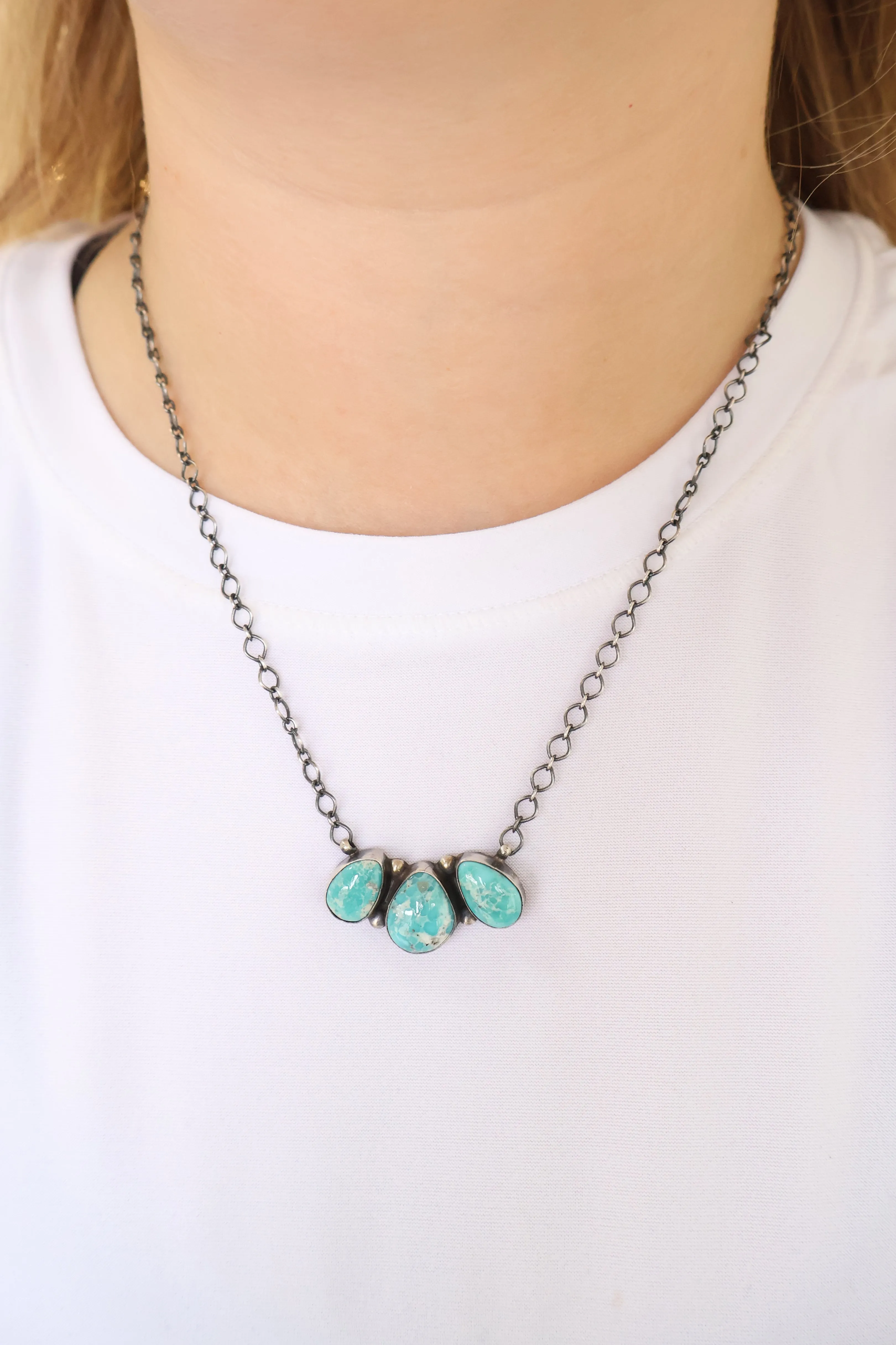 The Sarah - White Water Turquoise