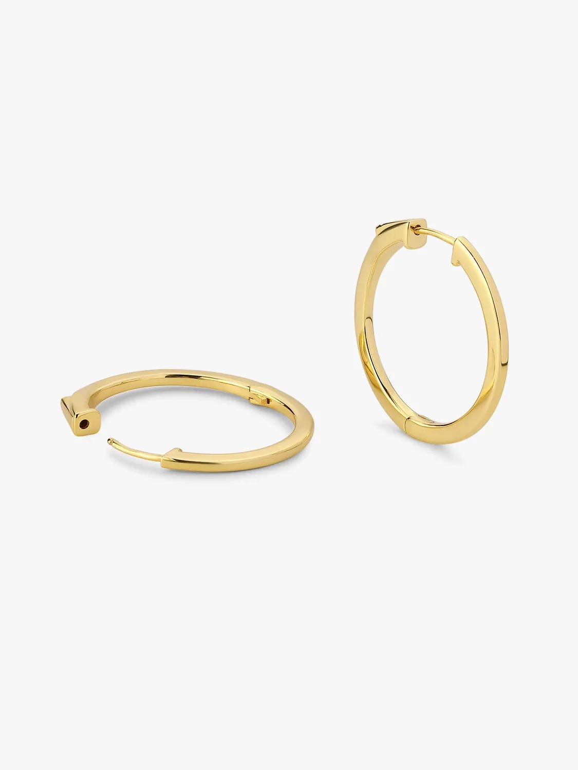 Thin Round Hoops