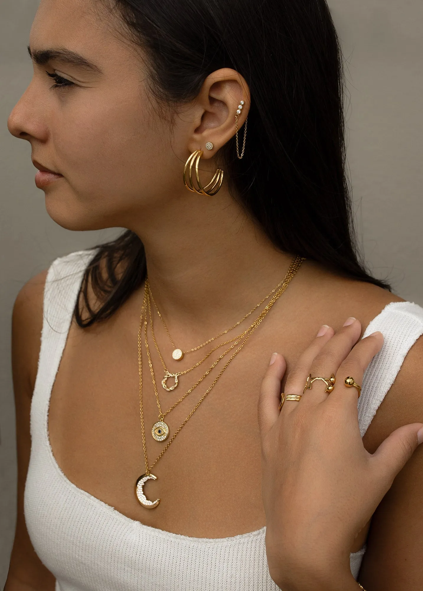 Three Strand Hoops